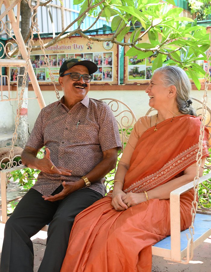 Senior citizens enjoying a happy, safe, and caring environment at Mamta Day Care Centre by SEEED Foundation